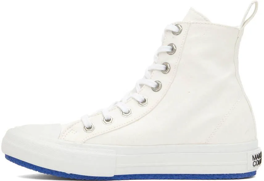 Marcelo Burlon County of Milan White Cross Vulcanized Sneakers