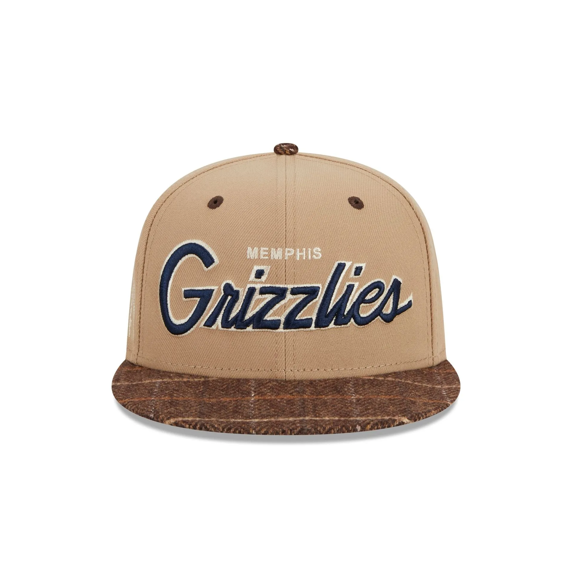 Memphis Grizzlies Traditional Check 9FIFTY Snapback Hat