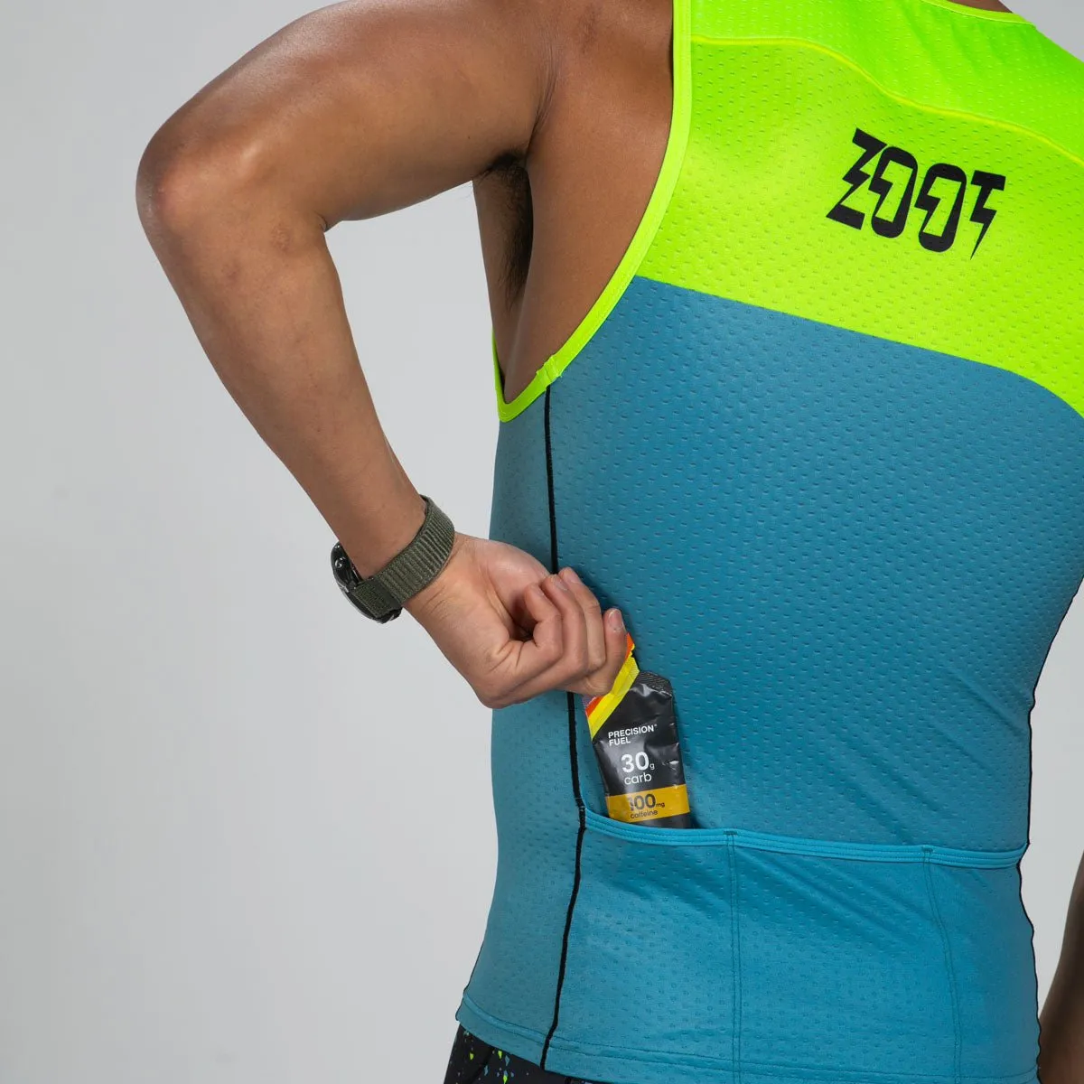 Men's Ltd Tri Tank - Electric