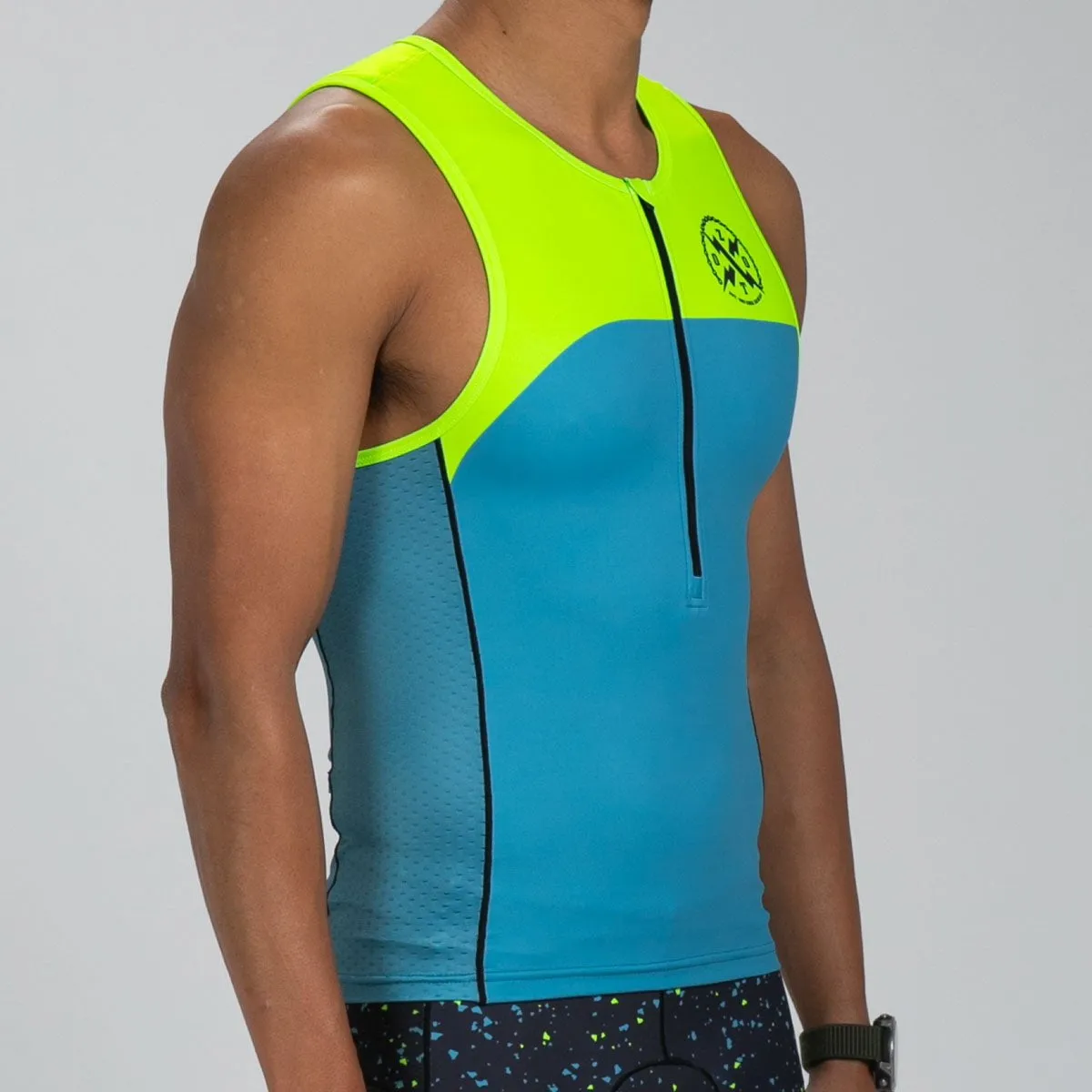 Men's Ltd Tri Tank - Electric