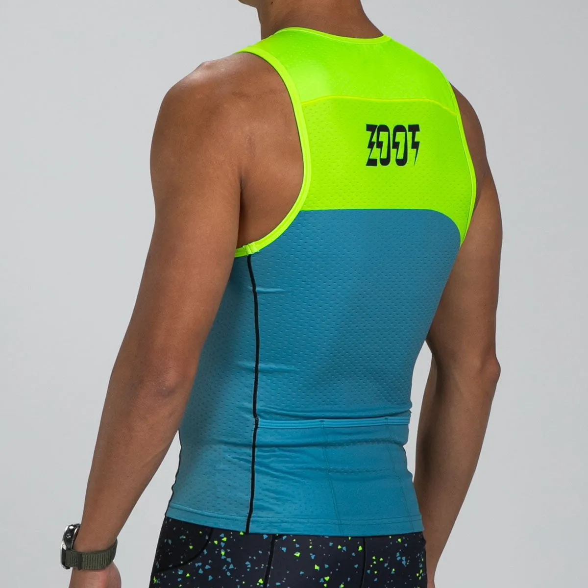 Men's Ltd Tri Tank - Electric