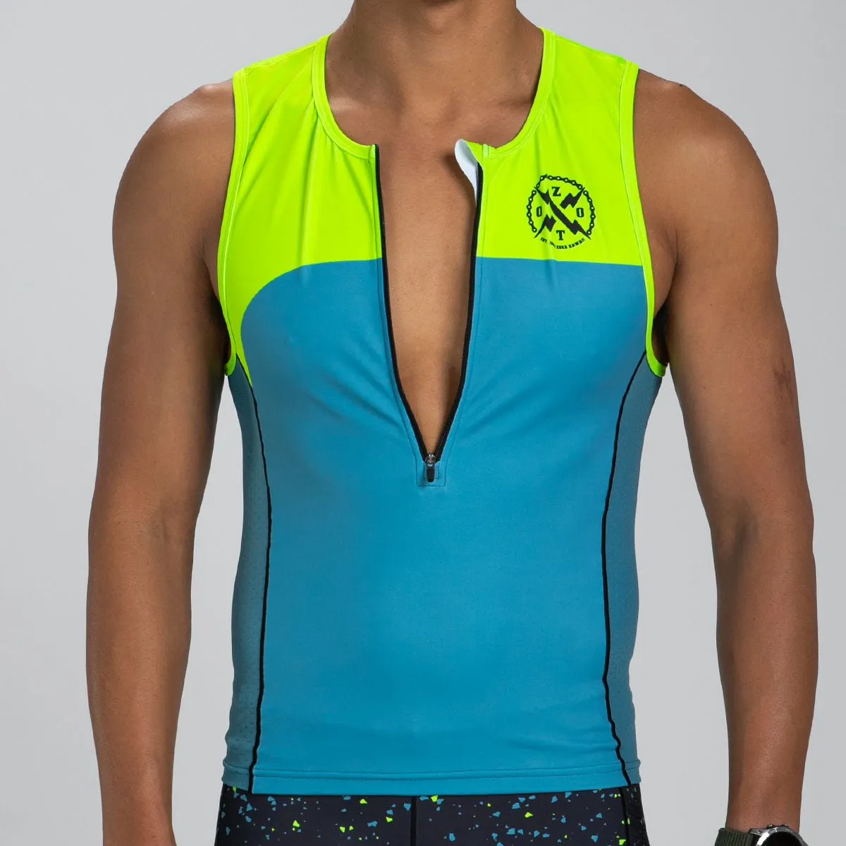 Men's Ltd Tri Tank - Electric