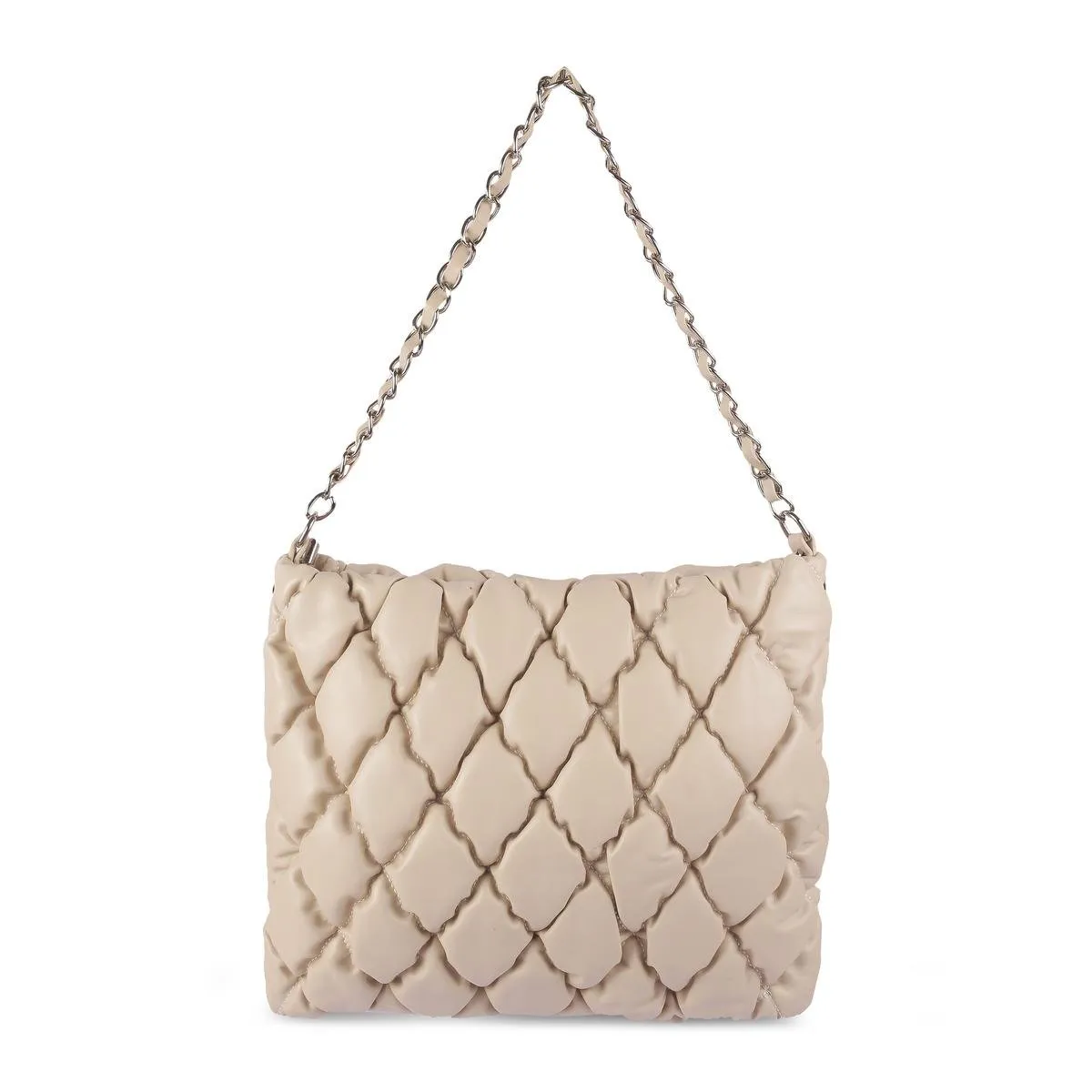 Metro Women Beige Shoulder Bag