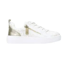 Michael Kors Kids JEM ALEX Monogram Lace Up Sneakers