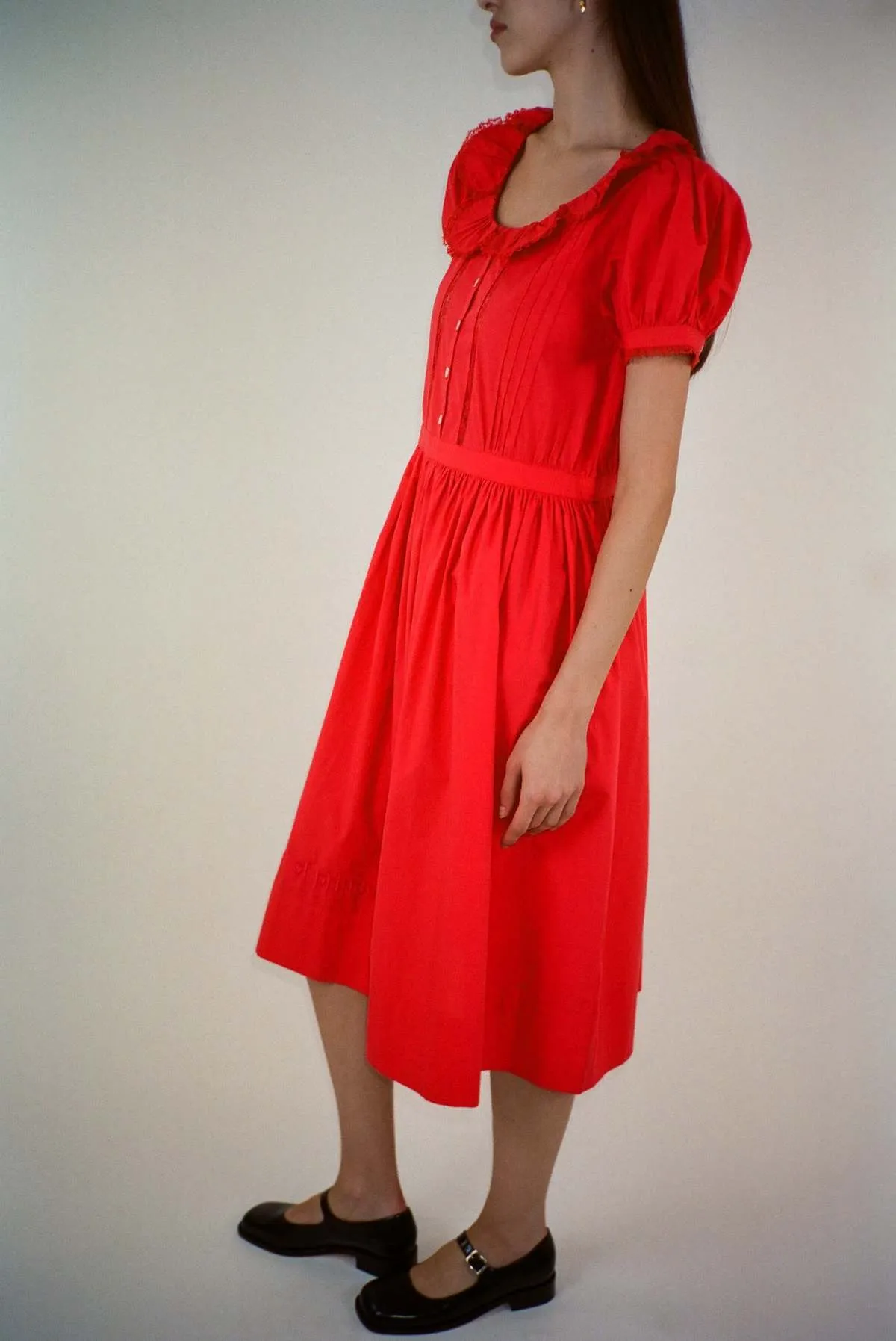 Middy Dress - Red