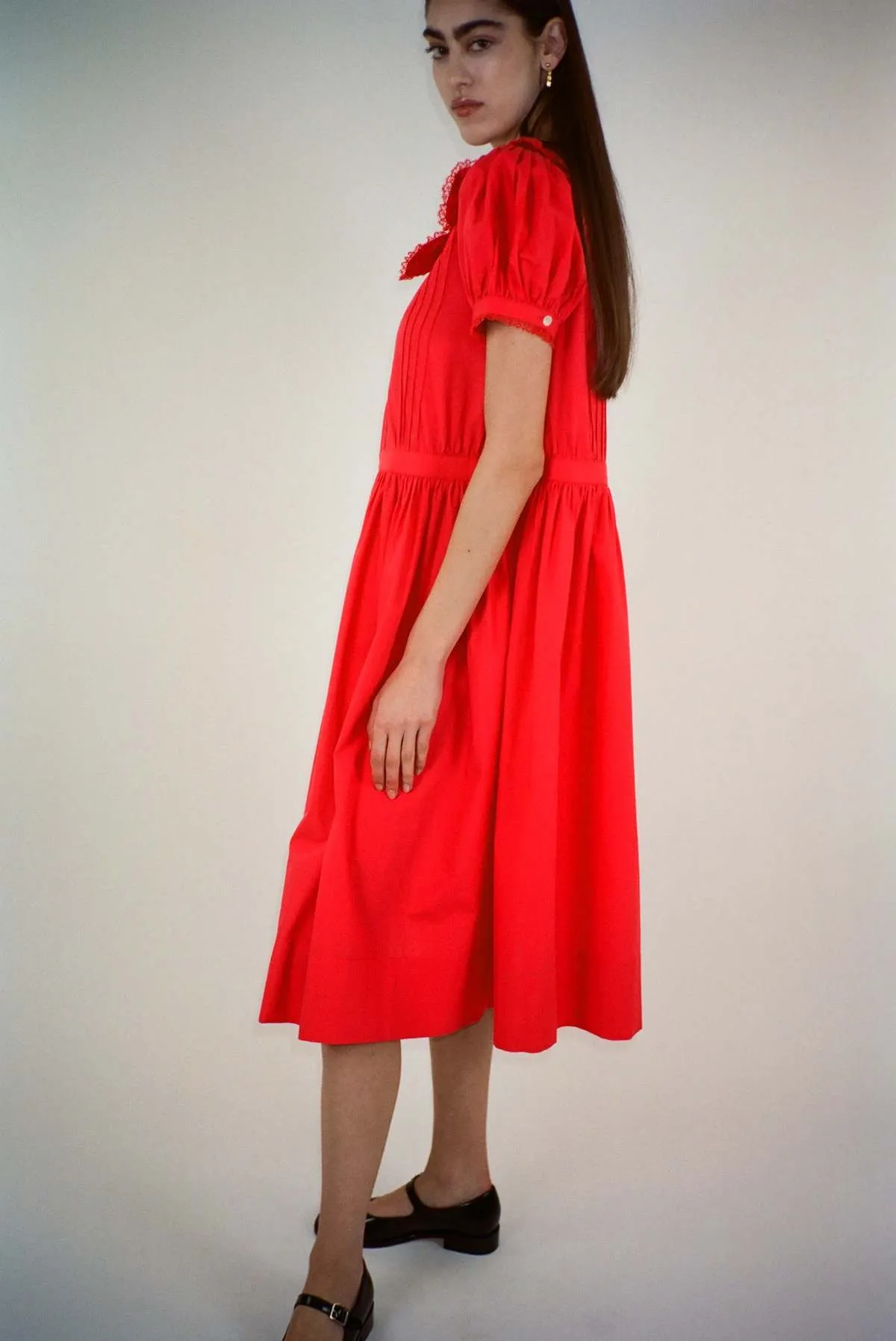 Middy Dress - Red