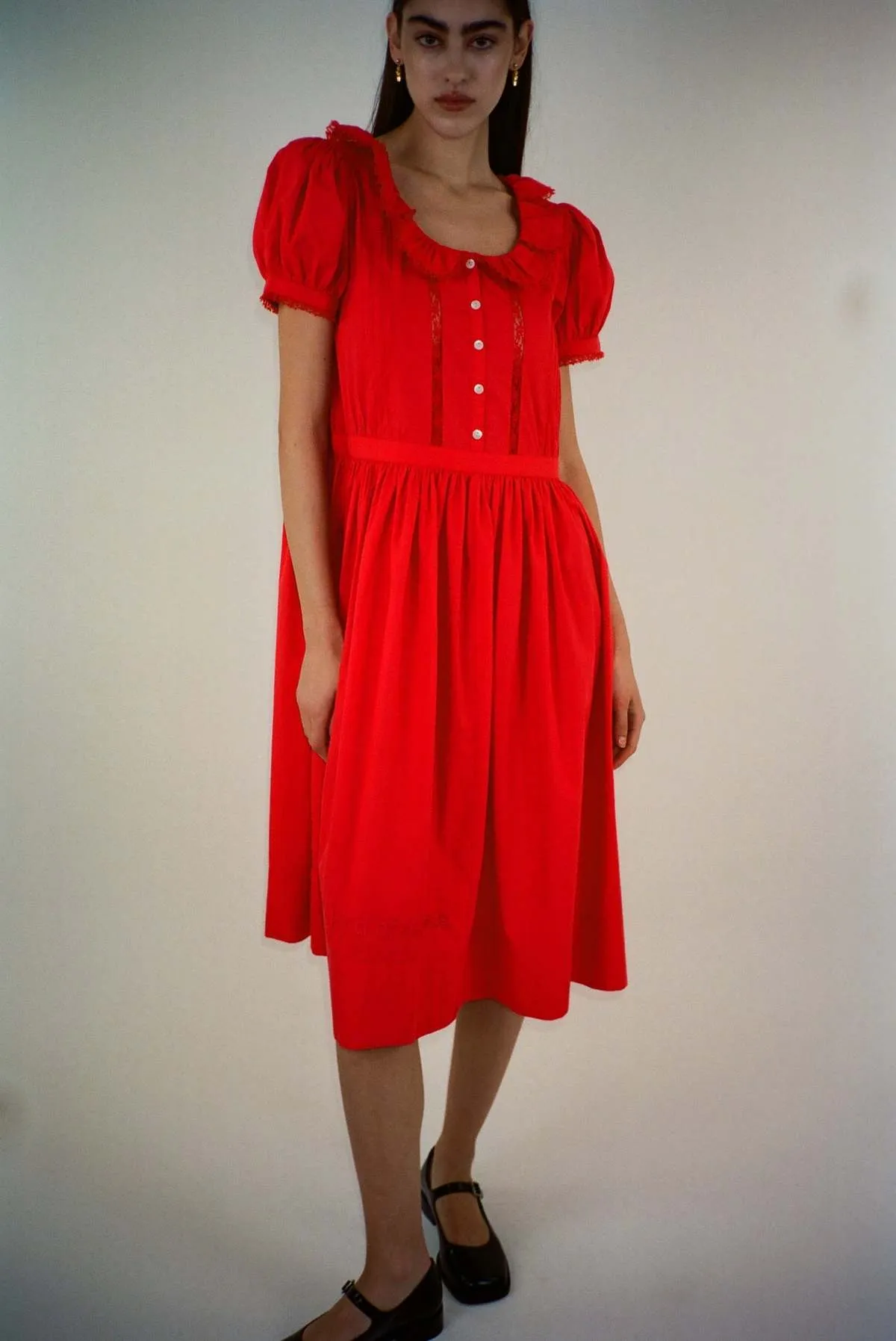 Middy Dress - Red