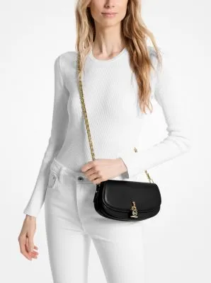 Mila Small Leather Shoulder Bag