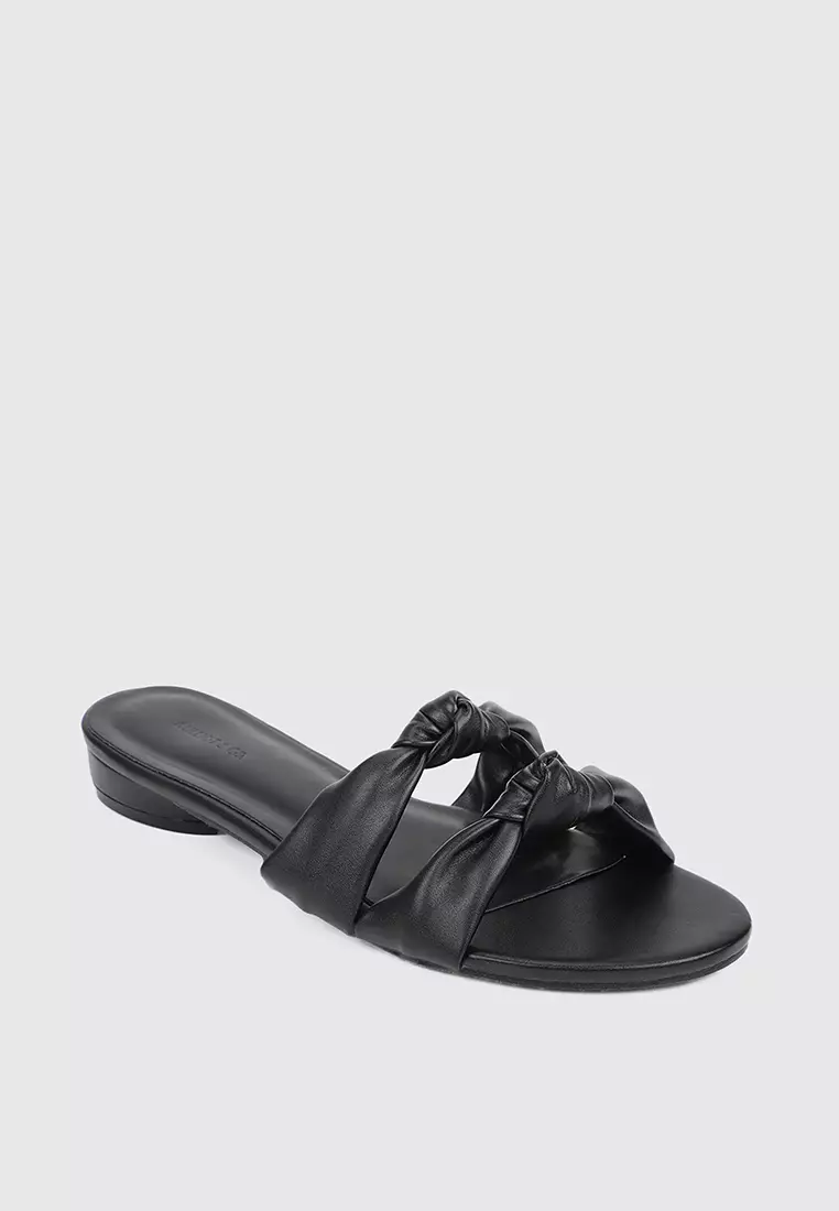 Milliot & Co. Bettye Open Toe Flat Sandals