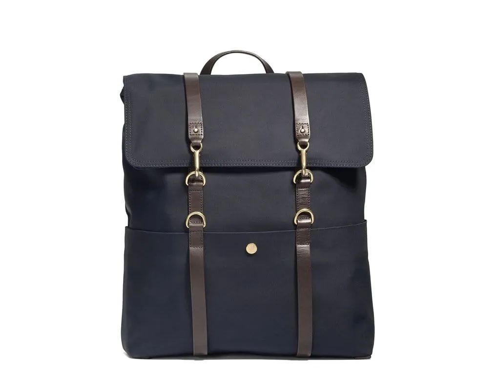 Mismo   MS Backpack Navy / Dark Brown