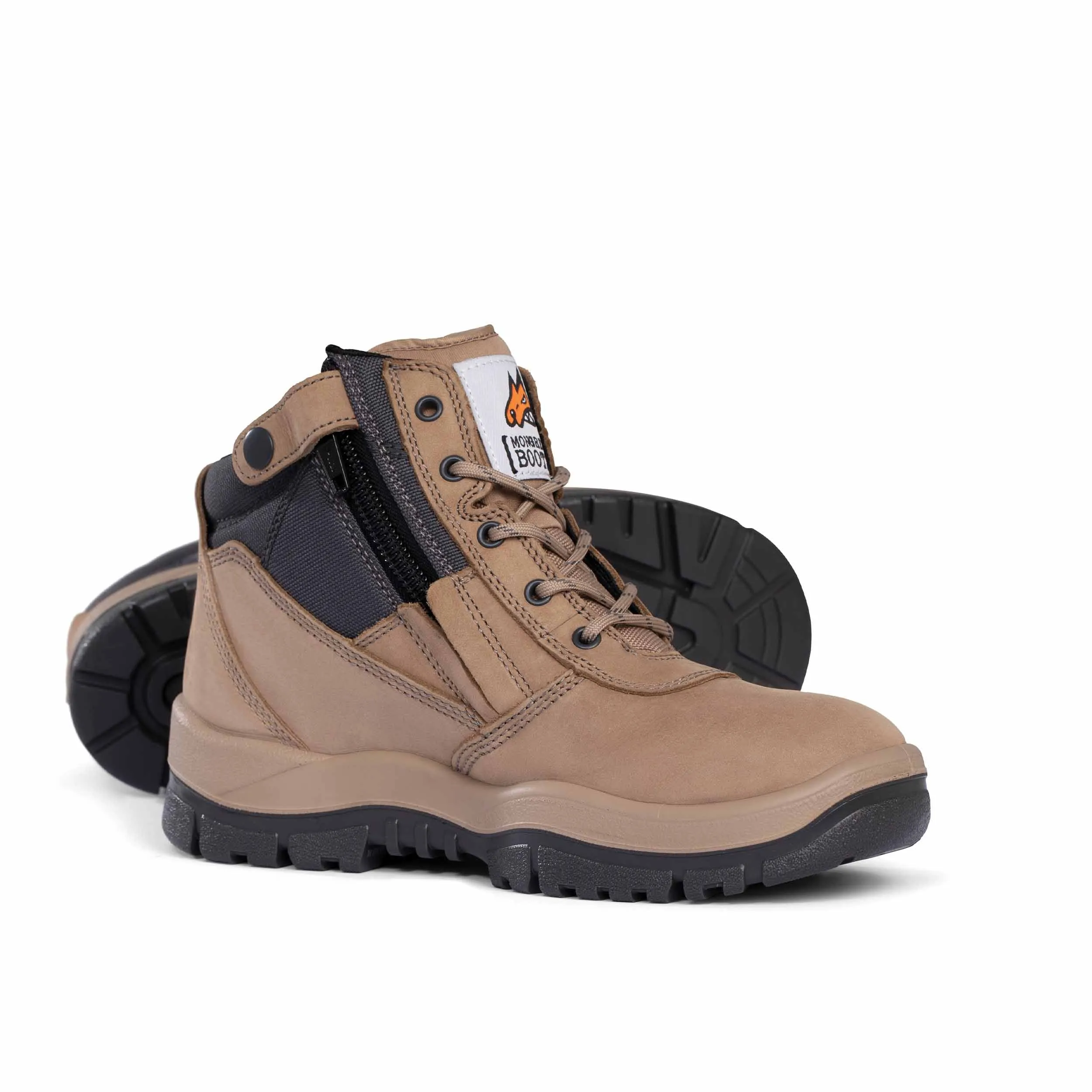 Mongrel Stone ZipSider Boot (Steel Toe)