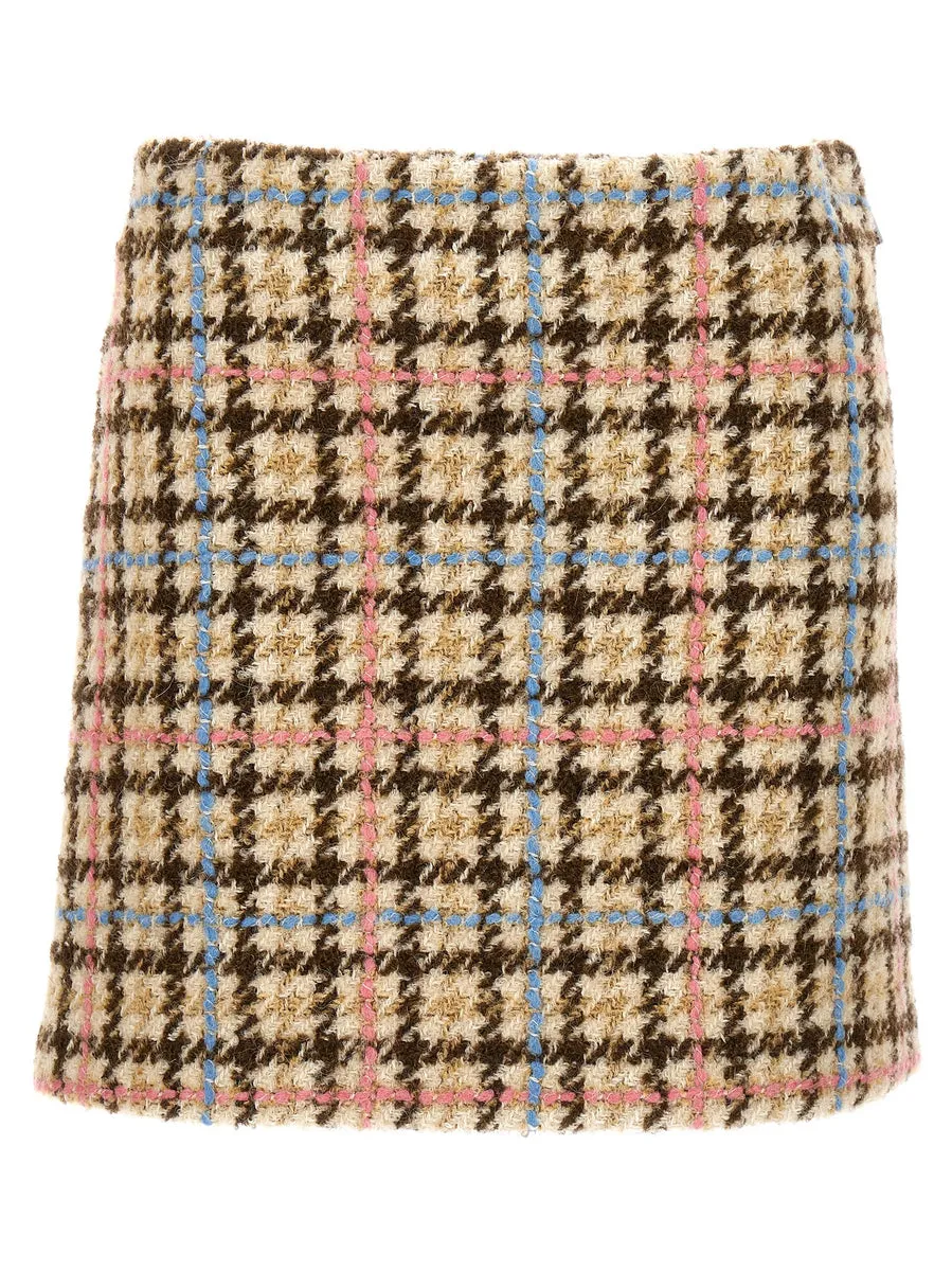 MSGM    Msgm Tweed Skirt