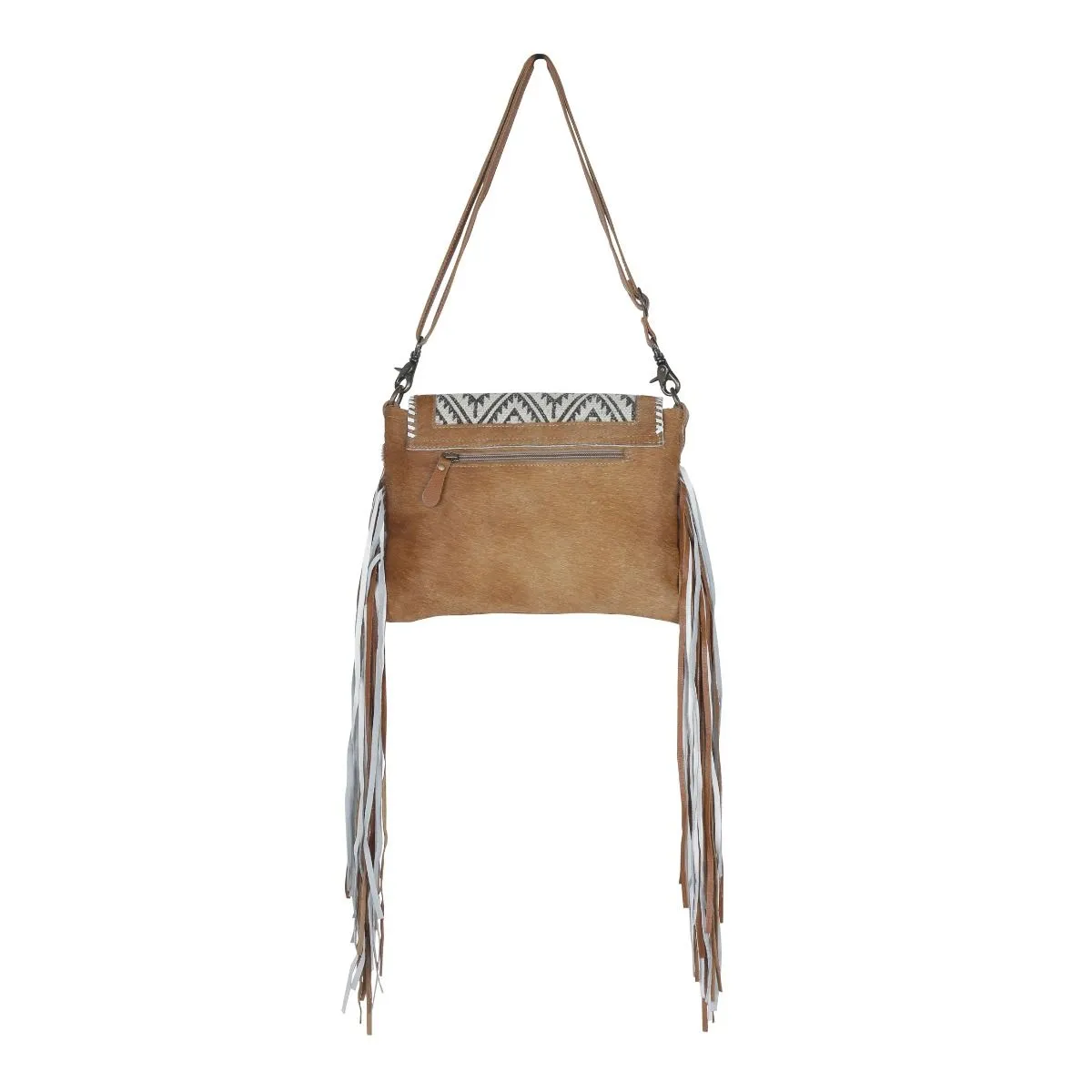 Myra Wabi Sabi Leather and Hairon Bag