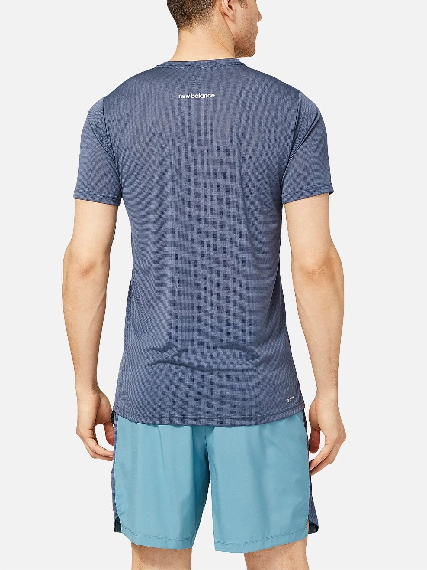 NEW BALANCE Accelerate Short Sleeve - Navy