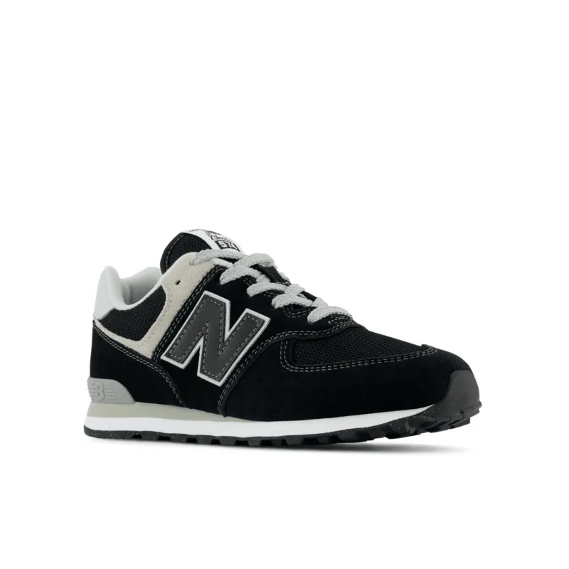 New Balance Youth 574 Running Shoe - GC574EVB (Wide)