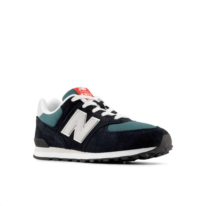 New Balance Youth 574 Running Shoe - GC574MGH (Wide)