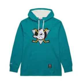 NHL Thermal Lightweight Hoodie Vintage Logo Anaheim Ducks