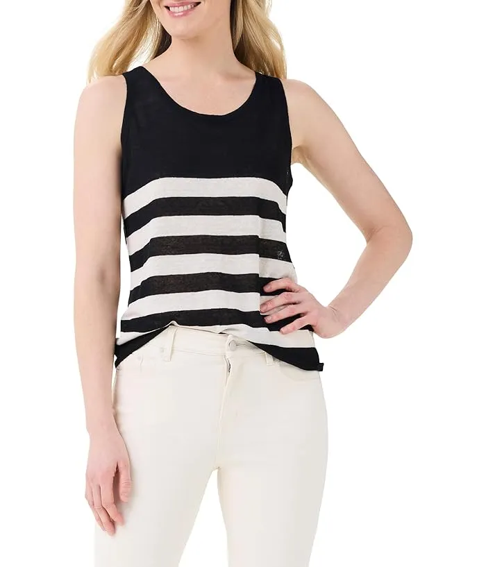 NIC+ZOE Featherweight Striped Tank