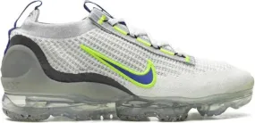 Nike Air Vapormax 2021 FK White Royal Volt sneakers Grey