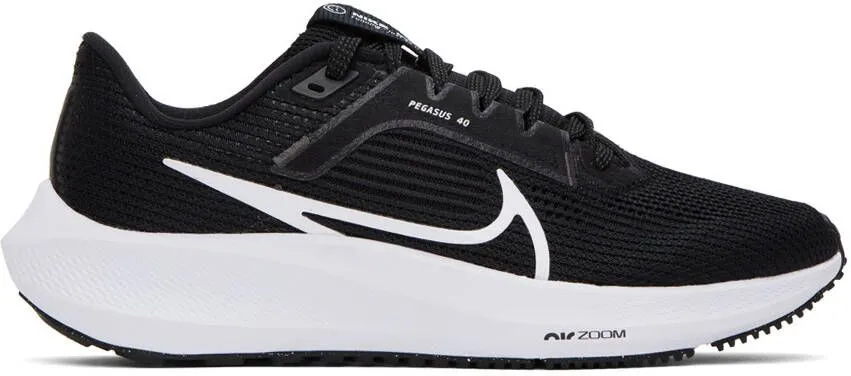 Nike Black Pegasus 40 Sneakers