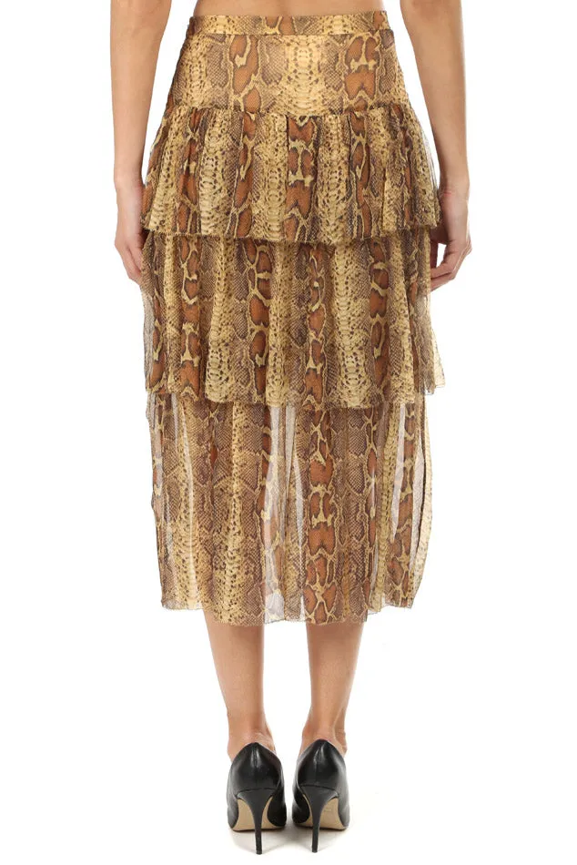 Ninety-Six Fluted Skirt