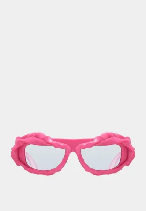 Ottolinger Twisted Sunglasses Neon Pink