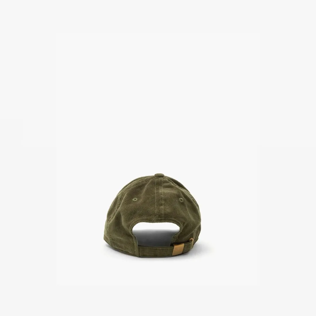 Oui Corduroy Baseball Hat (Olive)