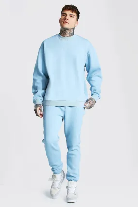 Oversized Overdyed Extended Neck Tracksuit