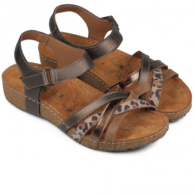 Padders Carla Womens Extra Wide Fit Sandals