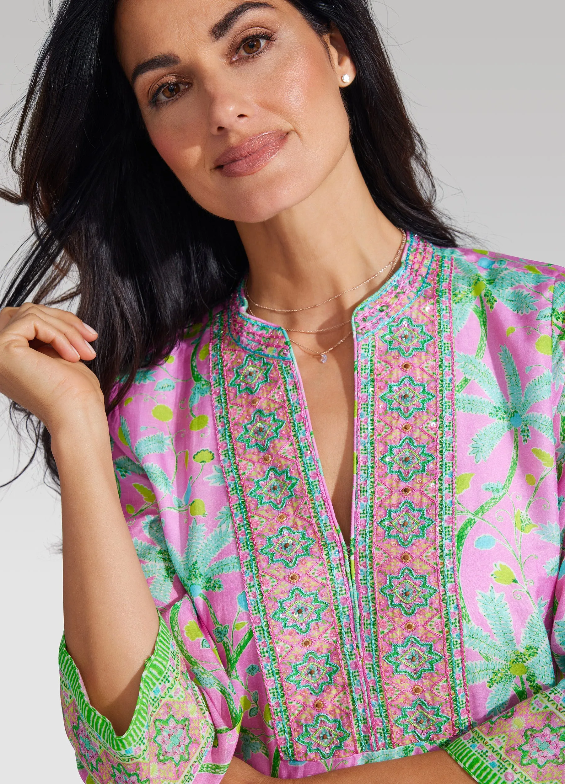 Palms 37 Tunic Dress