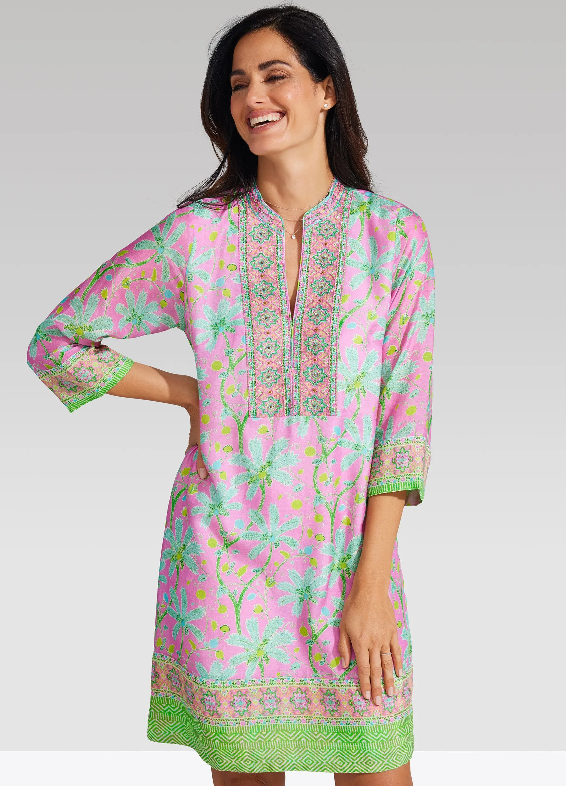 Palms 37 Tunic Dress