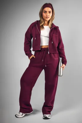 Petite Straight Leg Zip Through Tracksuit