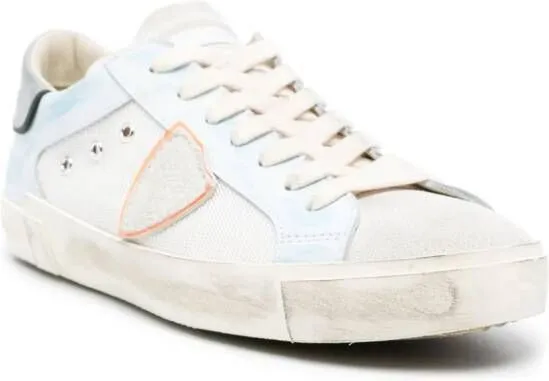 Philippe Model Paris Prsx distressed-effect sneakers Neutrals