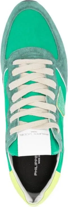 Philippe Model Paris Tropez lace-up sneakers Green