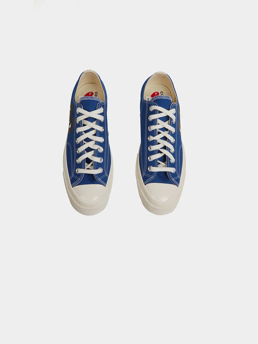 Play Converse Black Heart Chuck Low, Blue