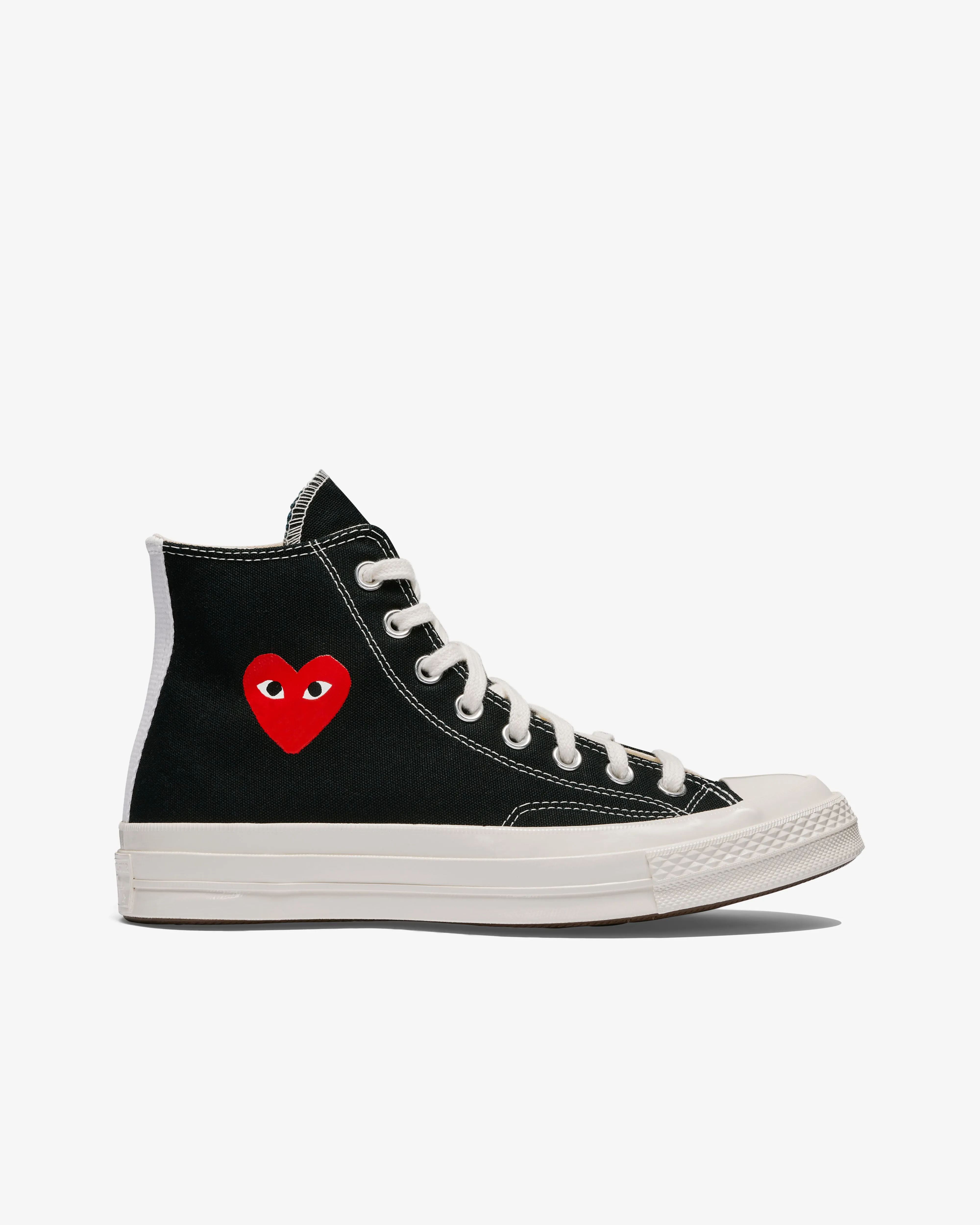 Play Converse Small Red Heart All Star '70 High Sneakers  Black