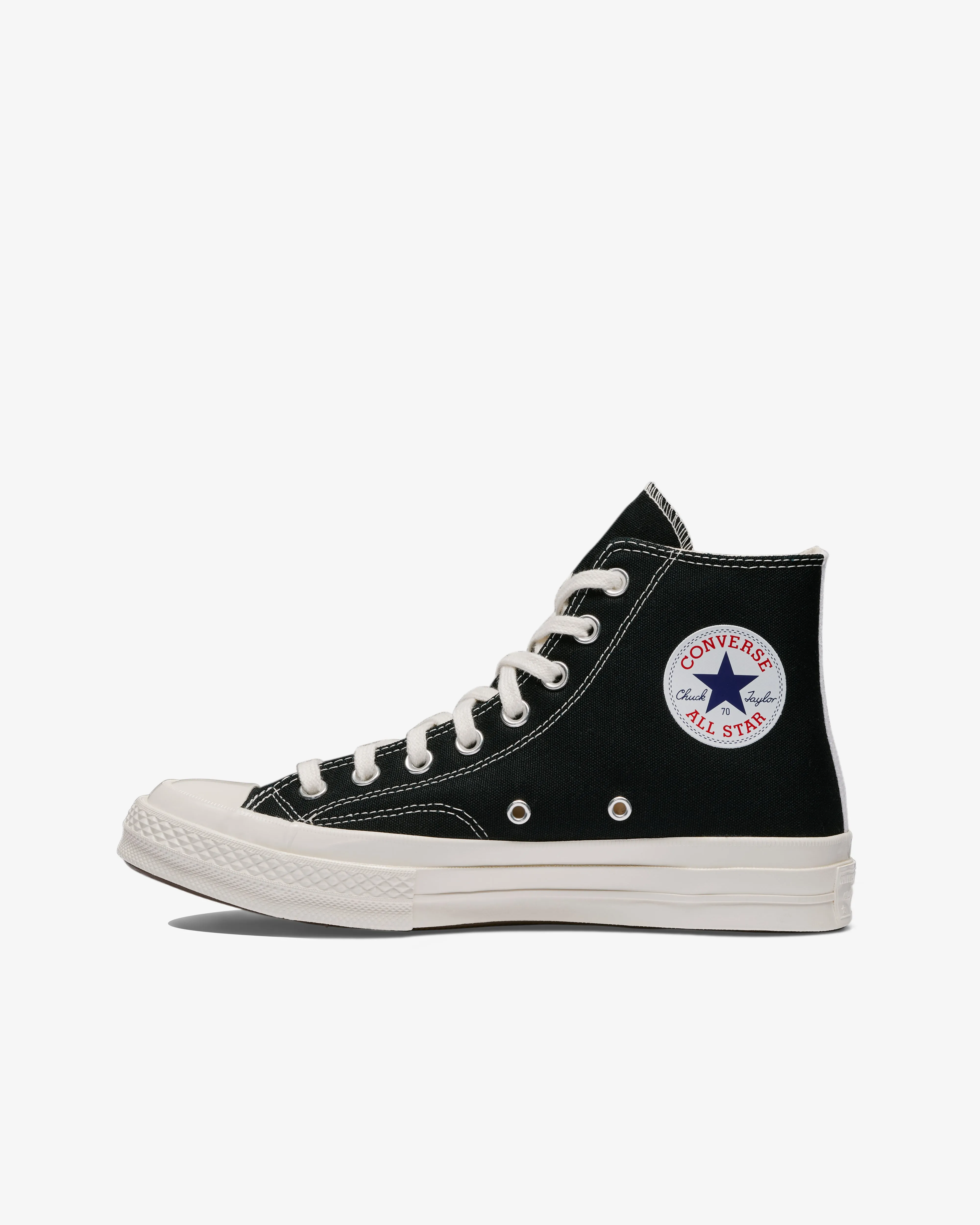 Play Converse Small Red Heart All Star '70 High Sneakers  Black