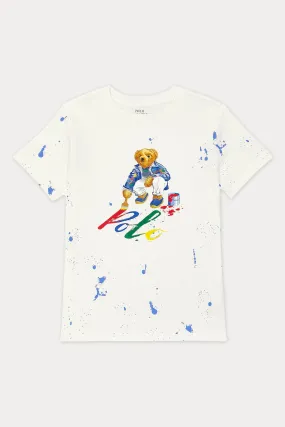 Polo Ralph Lauren Kids 2-6 Ya Unisex ocuk Polo Bear T-shirt