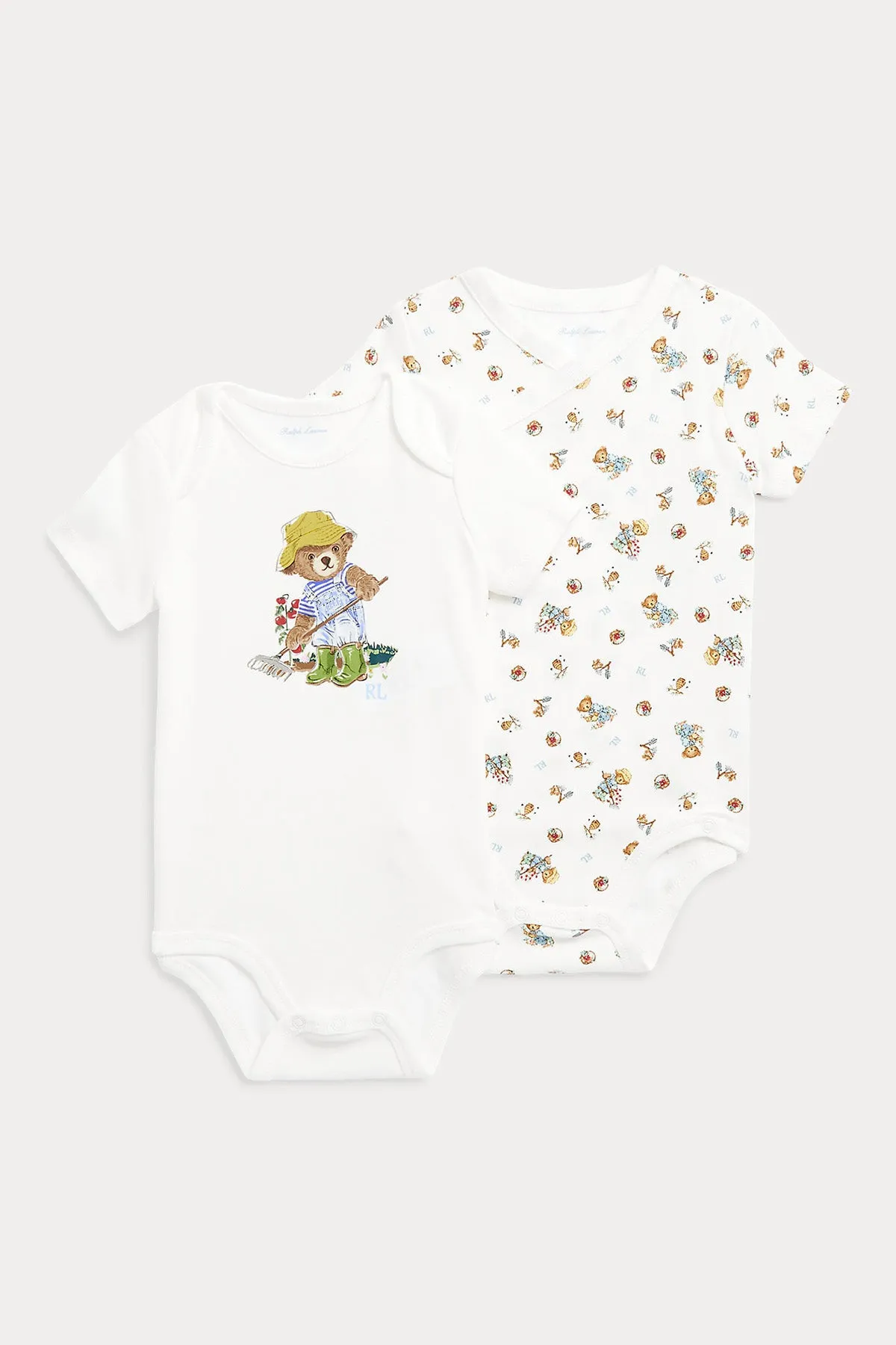 Polo Ralph Lauren Kids 3-6 Ay Unisex Bebek Polo Bear Body Set