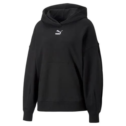 Puma Felpa Classics Oversized Hoodie Tr  donna 