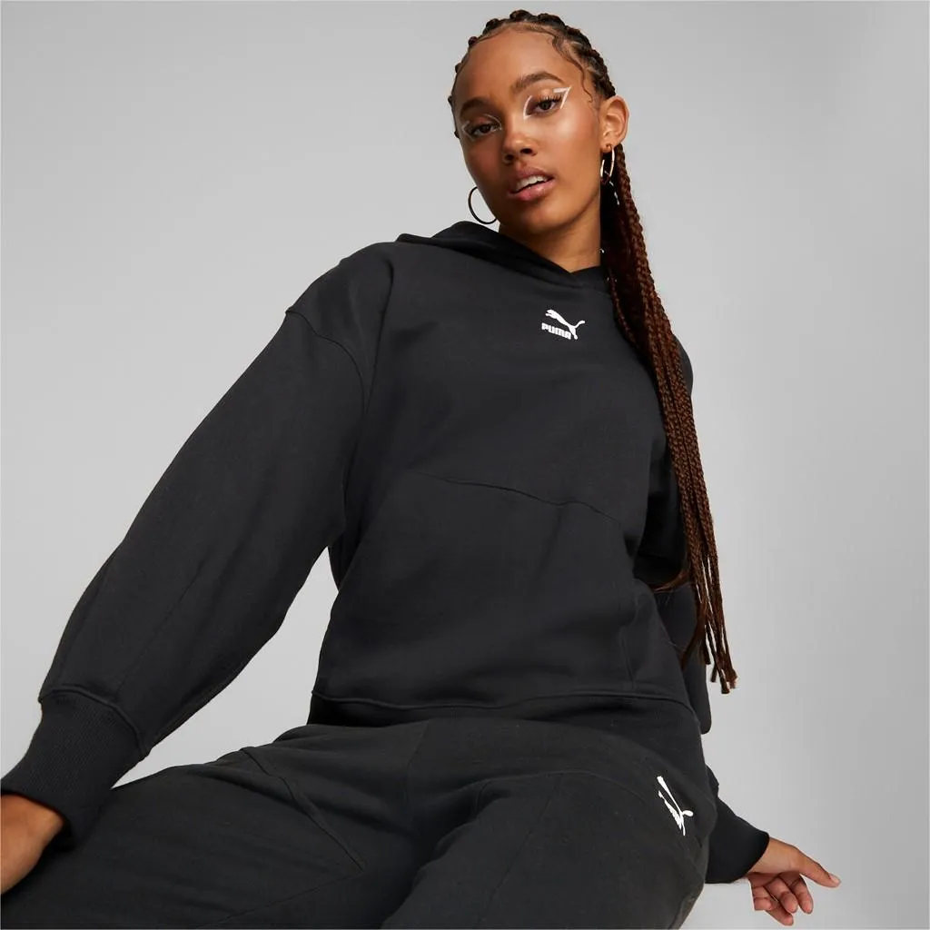 Puma Felpa Classics Oversized Hoodie Tr  donna 