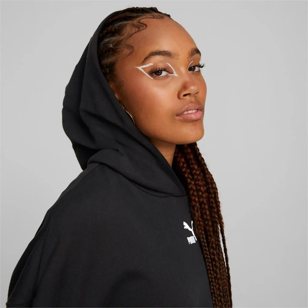 Puma Felpa Classics Oversized Hoodie Tr  donna 