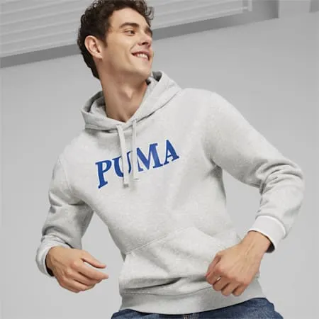 PUMA SQUAD Men's Hoodie | Light Gray Heather | PUMA Men | PUMA 