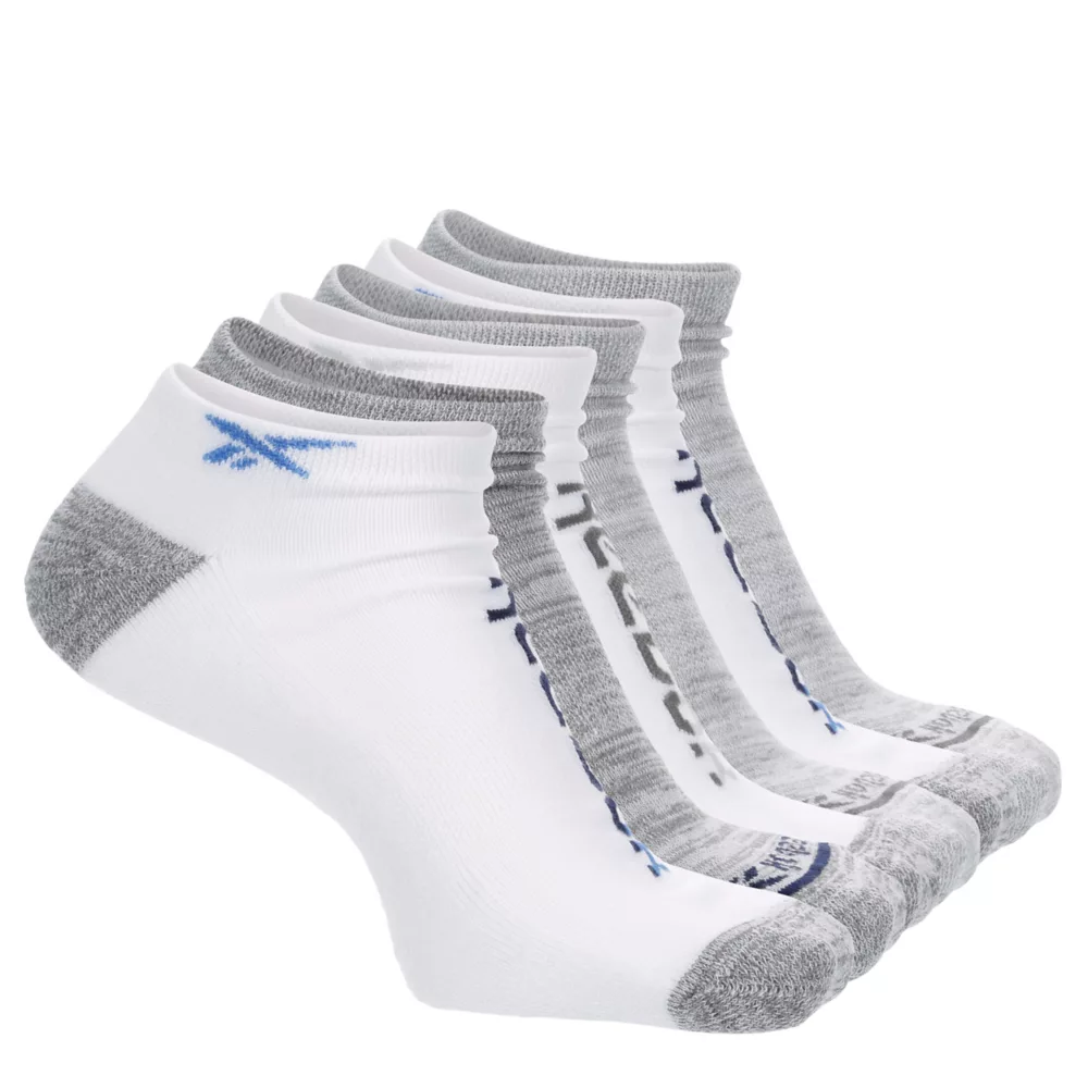 REEBOK  MENS LOW CUT SOCKS 6 PAIRS