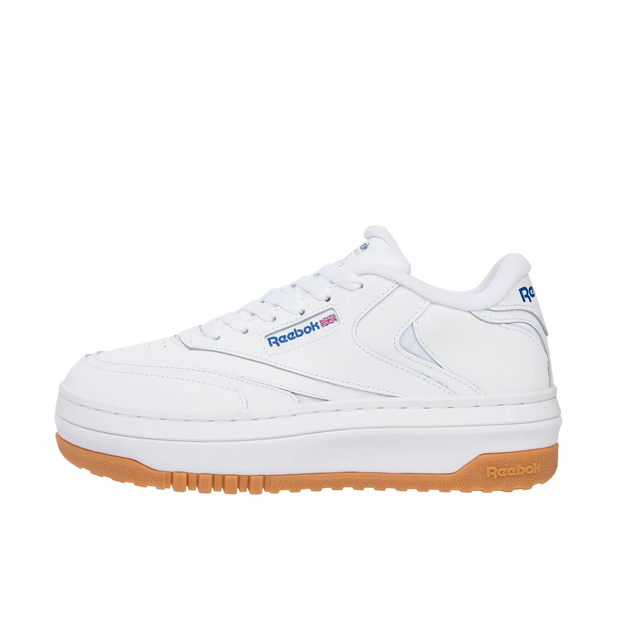 Reebok Womens Club C Extra White/White/Vector Blue