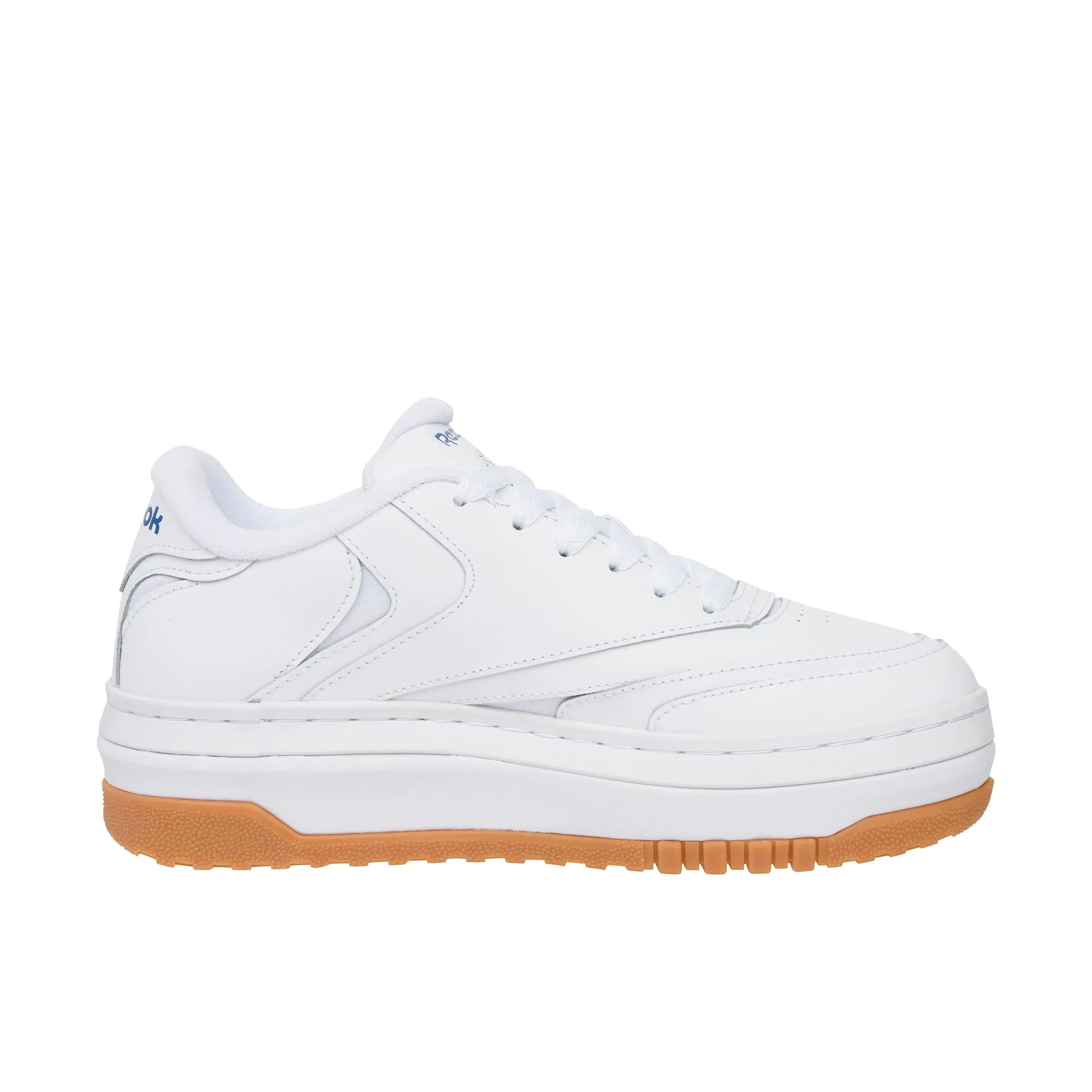 Reebok Womens Club C Extra White/White/Vector Blue