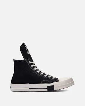 Rick Owens DRKSHDW Converse TURBODRK Hi in Black/White