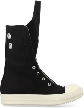 Rick Owens DRKSHDW Lido high-top suede sneakers Black