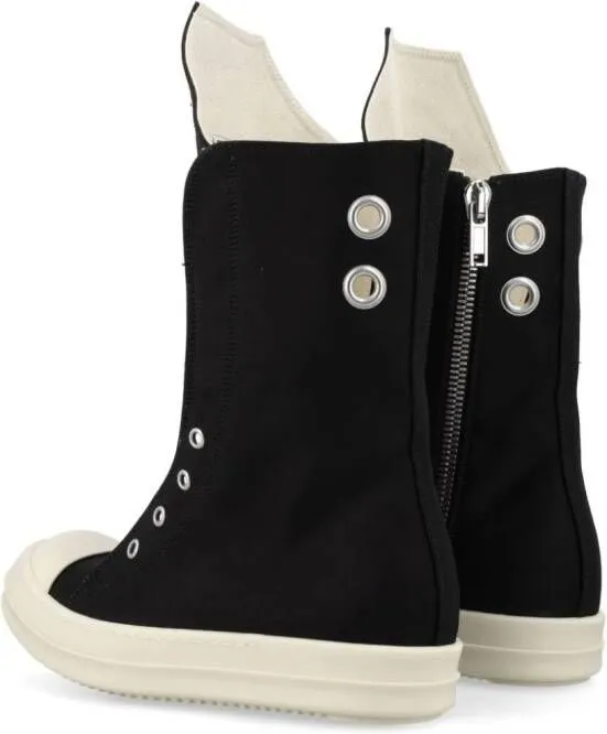 Rick Owens DRKSHDW Lido high-top suede sneakers Black