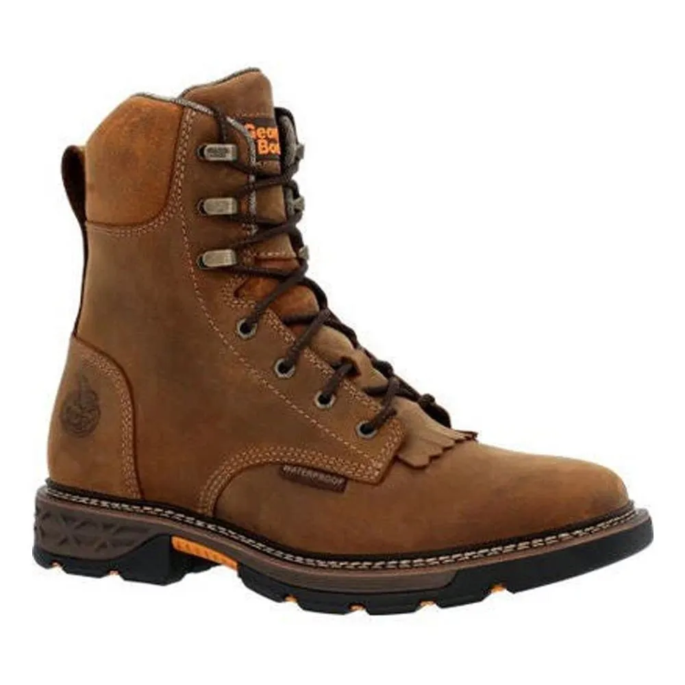 Rocky Boots Carbo Tec FLX 8" Alloy Toe WP Lacer Work Boot -Brown, Medium, 9.5 GB00650-M-095